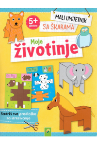 Mali Umjetnik sa Škarama – Moje Životinje - naslovnica