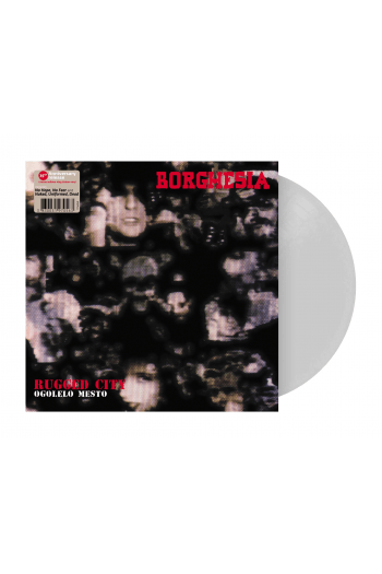 Borghesia - Rugged City / Ogolelo Mesto -  Clear vinyl LP - omot