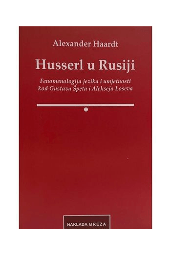 Husserl u Rusiji - naslovnica
