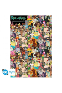 Rick And Morty - Poster Maxi 91.5X61 - Wheres Rick