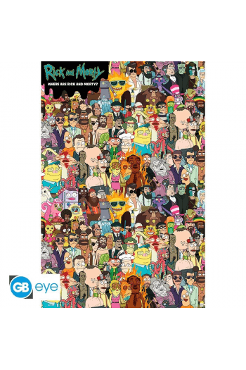 Rick And Morty - Poster Maxi 91.5X61 - Wheres Rick - slika proizvoda