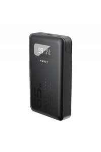 Havit power bank PB5212, 100W 20000mah, led black