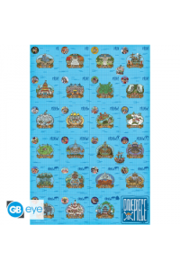 One Piece - Poster Maxi 91.5X61 - Log Itinerary - slika proizvoda