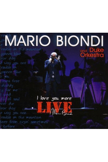 Biondi, Mario - Best Of I Love You More - Live CD - omot