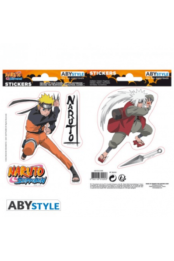 Naruto Shp - Stickers - 16X11Cm/ 2 Sheets - Naruto/ Jiraiya - slika proizvoda