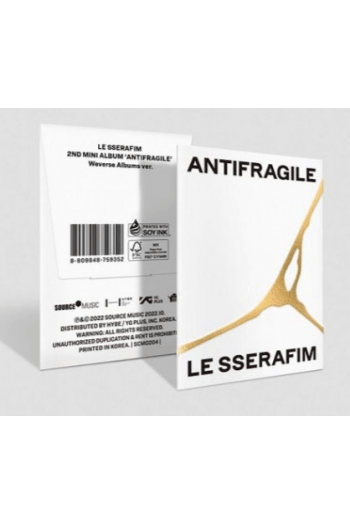 Le Sserafim - Antifragile (Weverse Albums Ver.) CD - omot