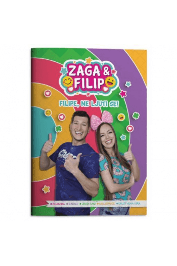 Zaga i Filip bojanka - Filipe, ne ljuti se - slika proizvoda
