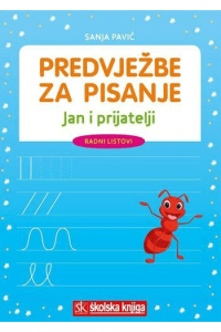 Jan i prijatelji- predvježbe za pisanje - naslovnica