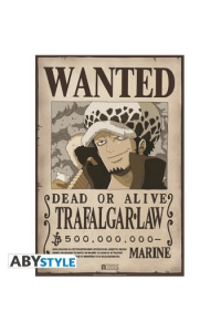 One Piece Poster Wanted Trafalgar Law (52x35cm) - slika proizvoda