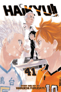Haikyu!!, Vol. 41 (Manga) - naslovnica