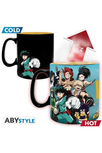 MY HERO ACADEMIA - Mug Heat Change - 460 ml - Group - box - slika proizvoda