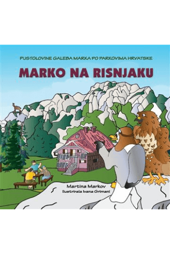 Marko na Risnjaku (Slikovnica) - naslovnica