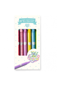 Set od 6 flomastera u boji - Srebrni