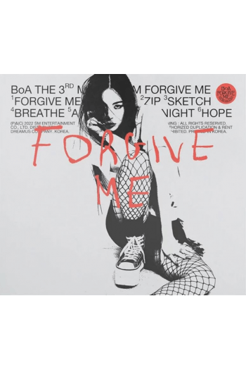 Boa - Forgive me (Digipak ver.) CD - omot