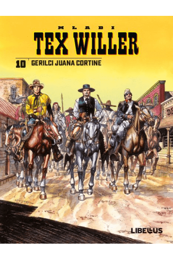Tex Willer: Mladi Tex CB 10 (Gerilci Juana Cortine) (Strip) - naslovnica