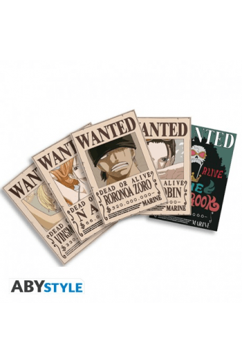 One Piece - Postcards - Wanted Set 2 (14,8X10,5) - slika proizvoda