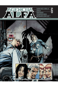 Agencija Alfa 6: Tajna baze Juno 20/ Izdaja/ Fantomski svemirski brod/ Neprijateljevo lice (Strip) - naslovnica