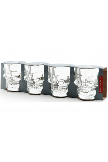 Skull Shot Glasses Set of 4 - slika proizvoda