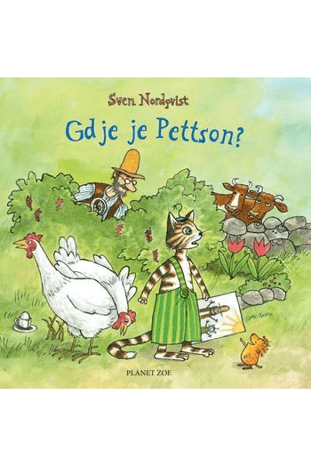 Pettson i Findus: Gdje je Pettson? (Slikovnica) - naslovnica