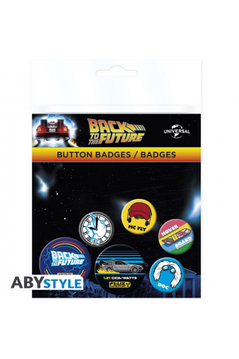 Back To The Future - Badge Pack - Symbols - slika proizvoda