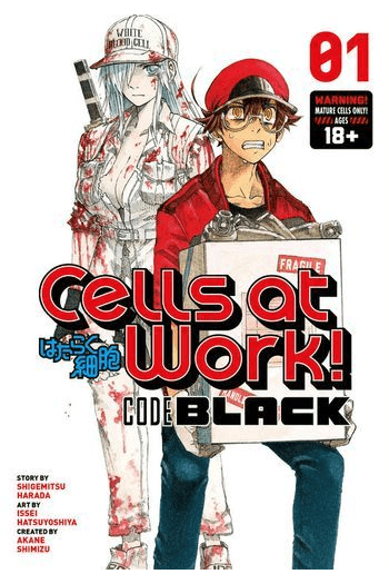 Cells at Work! CODE BLACK, Vol. 01 (Manga) - naslovnica