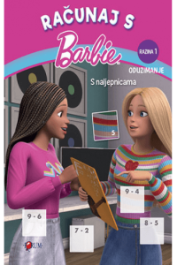 Računaj s Barbie - Razina 1 - Oduzimanje (Slikovnica) - naslovnica