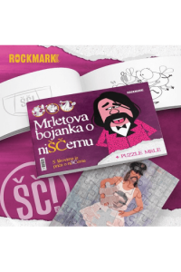 Mrletova bojanka o niŠČemu - Slikovima iz priča o niŠČemu+puzzle Mrle - naslovnica