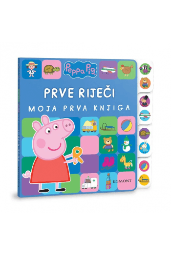 Peppa Pig: Prve riječi (Slikovnica) - naslovnica