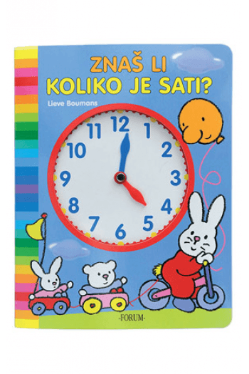 Znaš li koliko je sati? (Slikovnica) - naslovnica