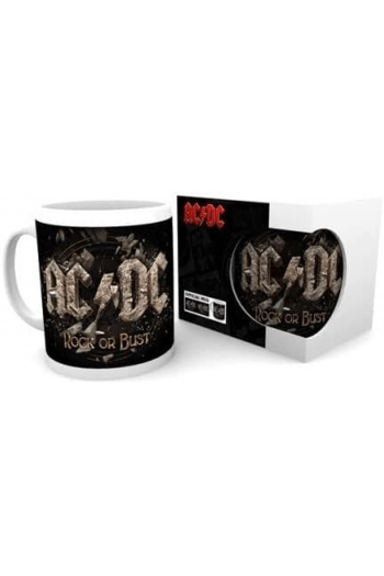 AcDc - Mug - 320 Ml - Rock Or Bust - Subli - Box - slika proizvoda