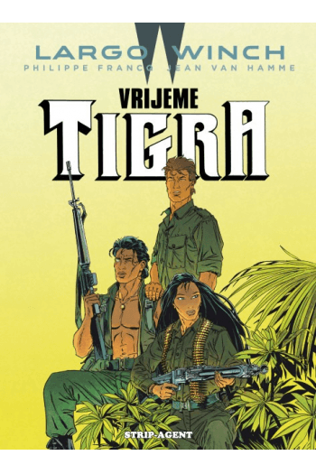 Largo winch 8: Vrijeme tigra (Strip) - naslovnica