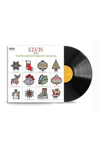 Elvis Presley - Elvis Sings The Wonderful World of Christmas LP - omot