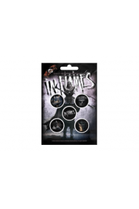 In Flames The Mask - bedževi set