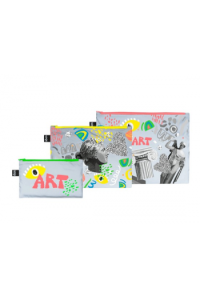 Loqi Zp.Re.Ca - Classic Art Reflective Zip Pockets