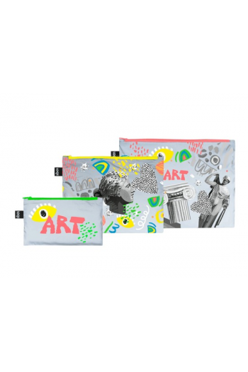 Loqi Zp.Re.Ca - Classic Art Reflective Zip Pockets - slika proizvoda