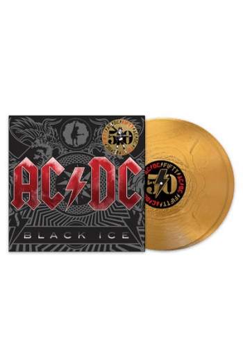 AC/DC - Black Ice (50th anniversary gold nugget vinyl) LP - omot