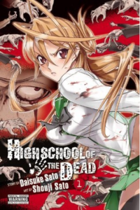 Highschool Of The Dead, Vol. 1 (Manga) - naslovnica