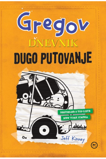 Gregov dnevnik 9: Dugo putovanje - naslovnica
