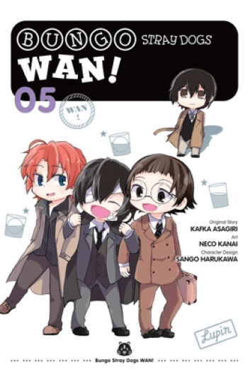 Bungo Stray Dogs: Wan!, Vol. 05 (Manga) - naslovnica