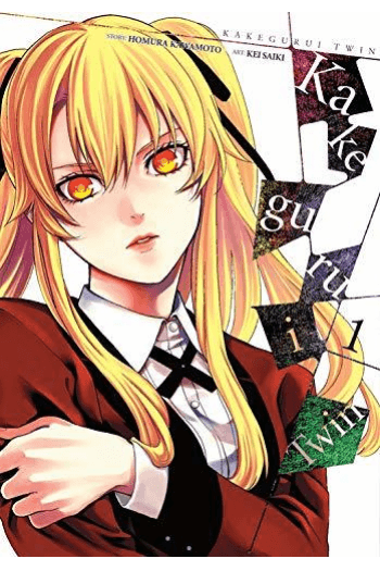 Kakegurui Twin, Vol. 01 (Manga) - naslovnica