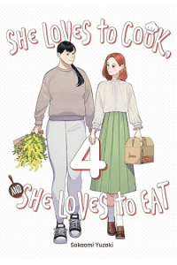 She Loves to Cook, and She Loves to Eat, Vol. 4 (Manga) - naslovnica
