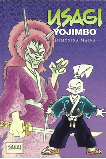 Usagi Yojimbo: Zec Samuraj - knjiga 14. Demonska maska (Strip) - naslovnica