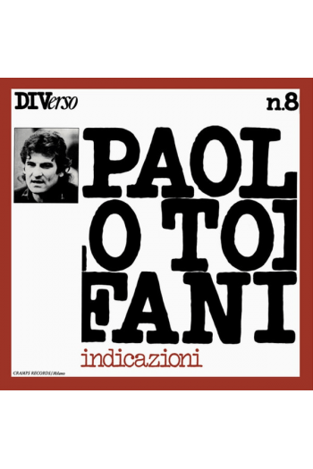 Paolo Tofani - Indicazioni (red vinyl) LP - omot