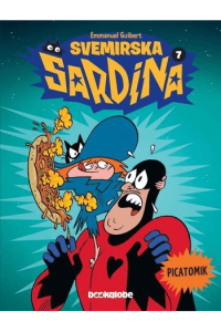 Svemirska sardina 7: Pizza Tomik (Strip) - naslovnica