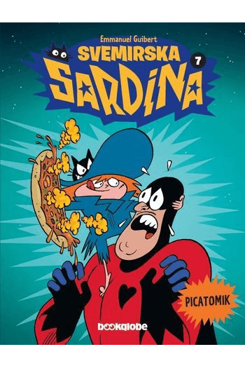 Svemirska sardina 7: Pizza Tomik (Strip) - naslovnica