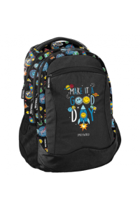 Ruksak školski anatomski Smiley Beuniq SM24LH-2808 crni ~ 1/10