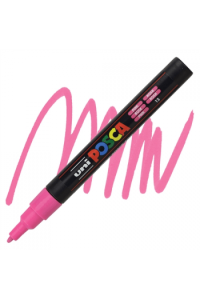Marker Uni pc-3m Posca rozi - slika proizvoda