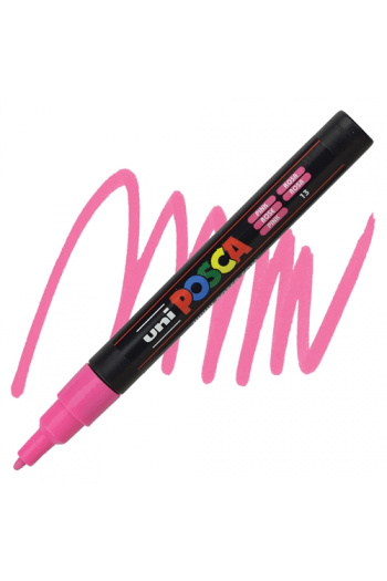 Marker Uni pc-3m Posca rozi - slika proizvoda