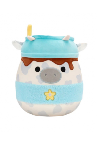 Squishmallows 30cm Easter - Mustafa - Sivo Bijela Krava Latte - slika proizvoda