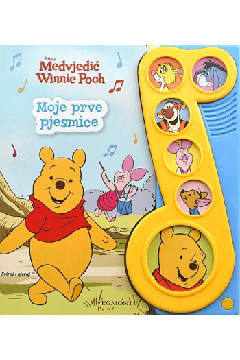 Winnie Pooh: Moje prve pjesmice (Slikovnica) - naslovnica
